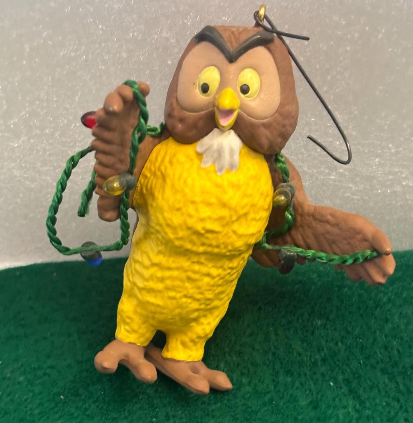 Vintage Owl Figurine Made of Wood Statue Lover Antiques and Vintage