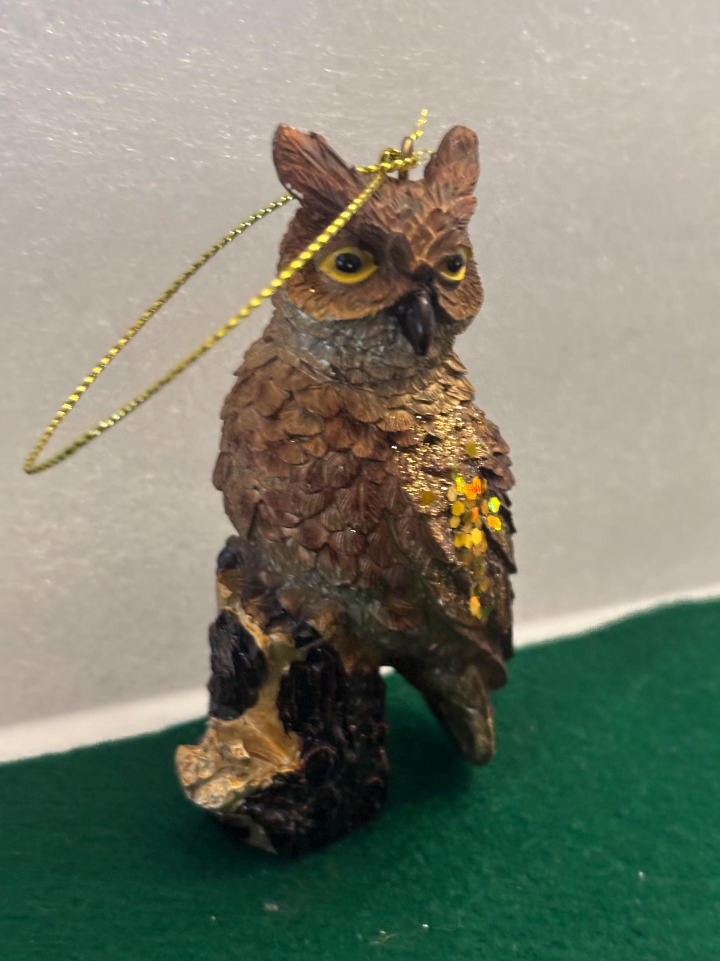 Vintage Owl Figurine Made of Wood Statue Lover Antiques and Vintage