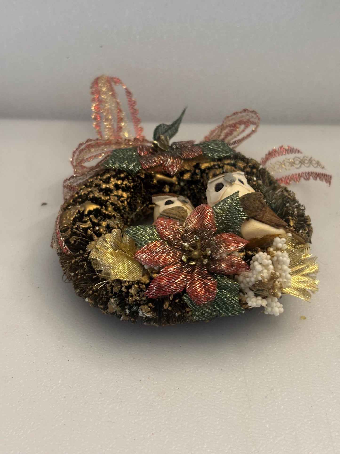Vintage Tiberian Terrier 22K Ornament Lover Antiques and Vintage