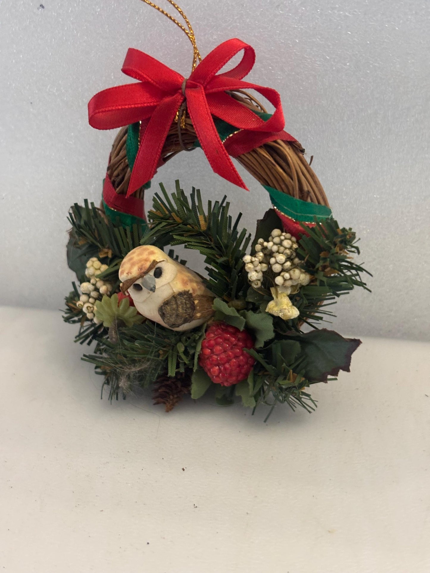 Vintage Tiberian Terrier 22K Ornament Lover Antiques and Vintage
