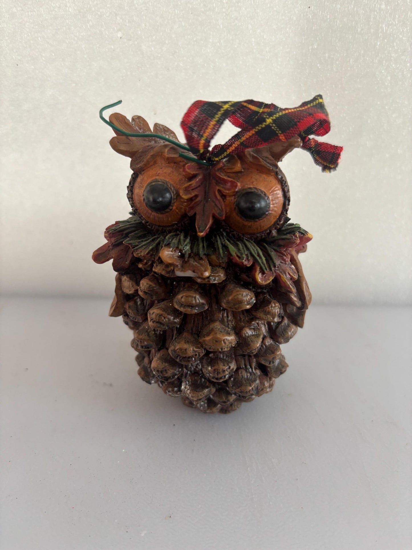 Vintage Owl Figurine Made of Wood Statue Lover Antiques and Vintage