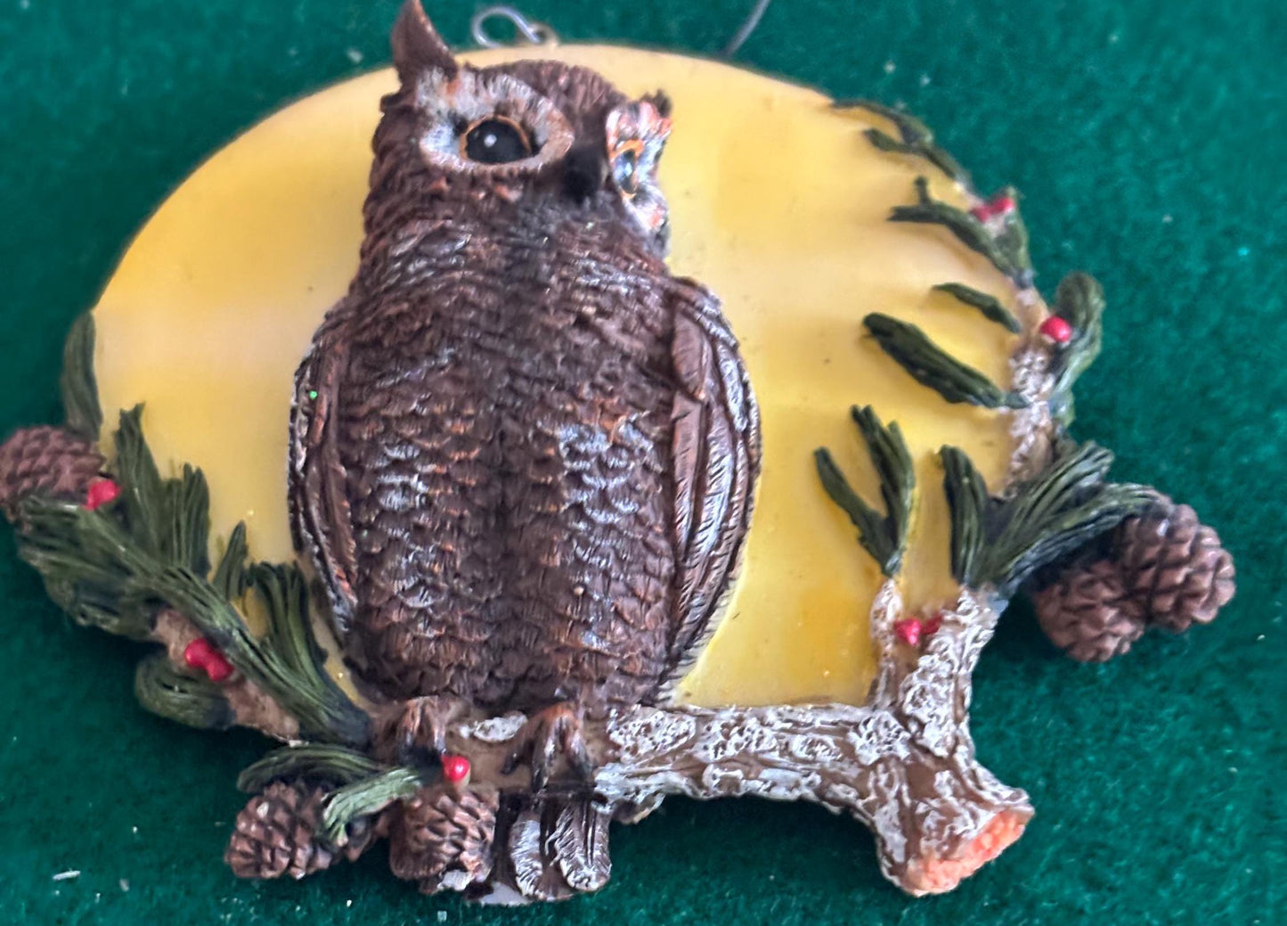 Vintage Tiberian Terrier 22K Ornament Lover Antiques and Vintage
