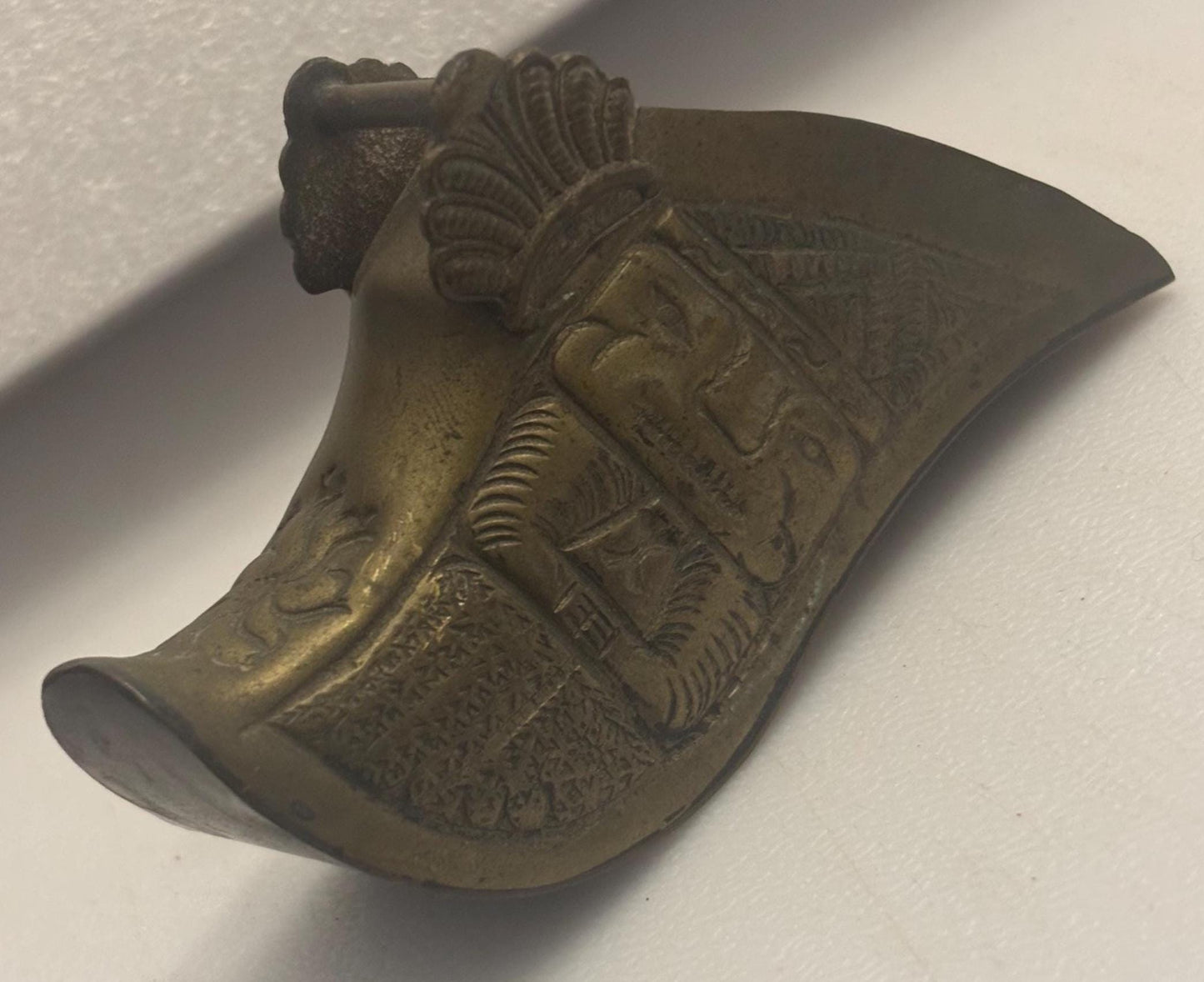 Antique Spanish Conquistador Brass Stirrup Lover Antiques and Vintage