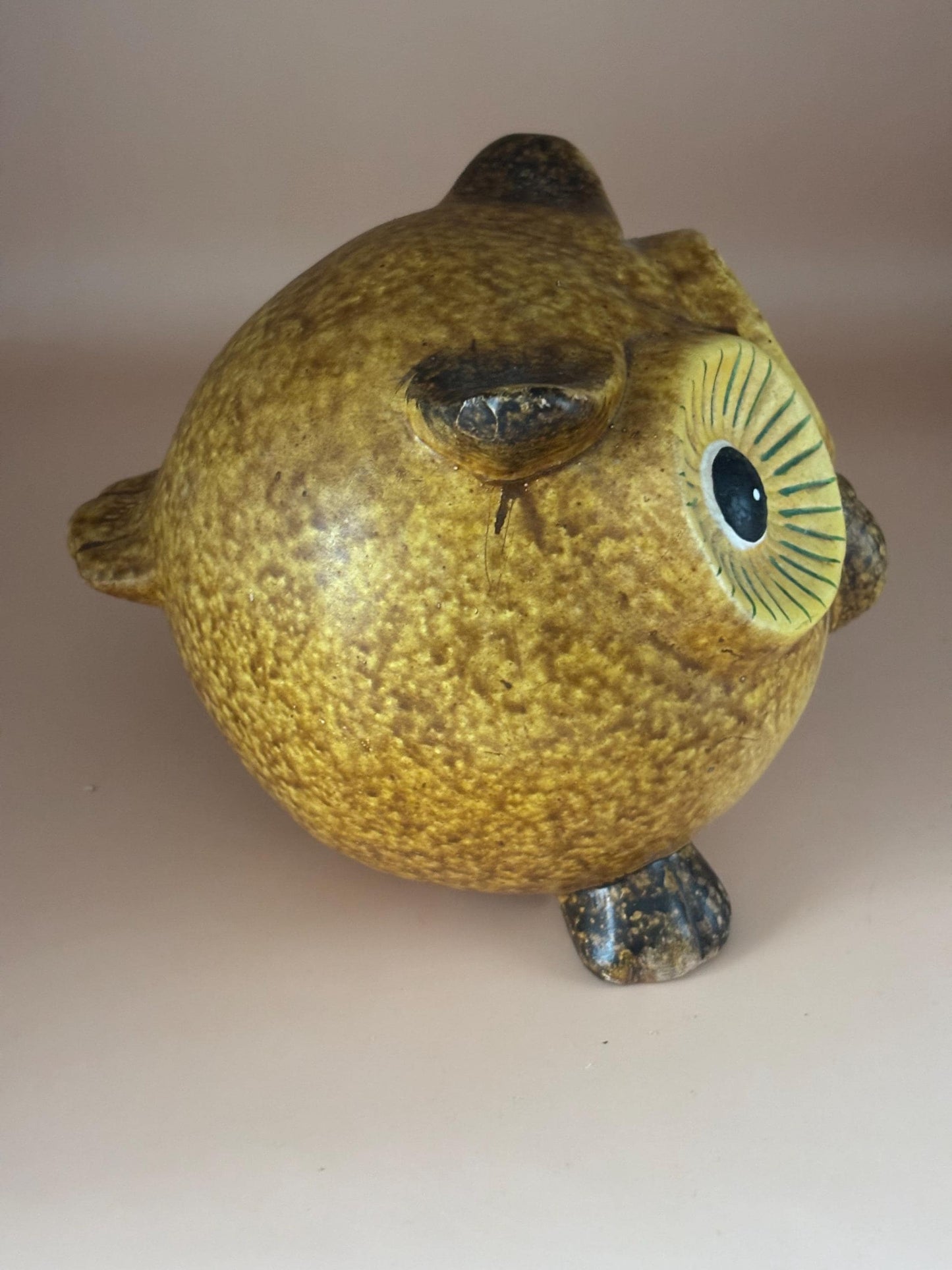 Vintage Ceramic Owl Figurine Lover Antiques and Vintage