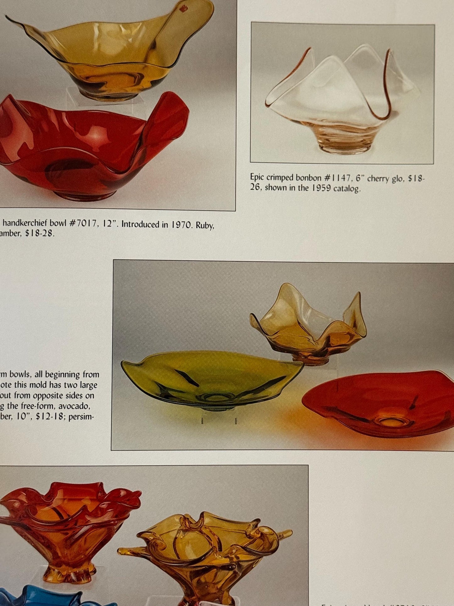 Viking Glass 1944-1970 Book Art Glass Price Guide by Dean Six Viking Glass Art Guide Lover Antiques and Vintage
