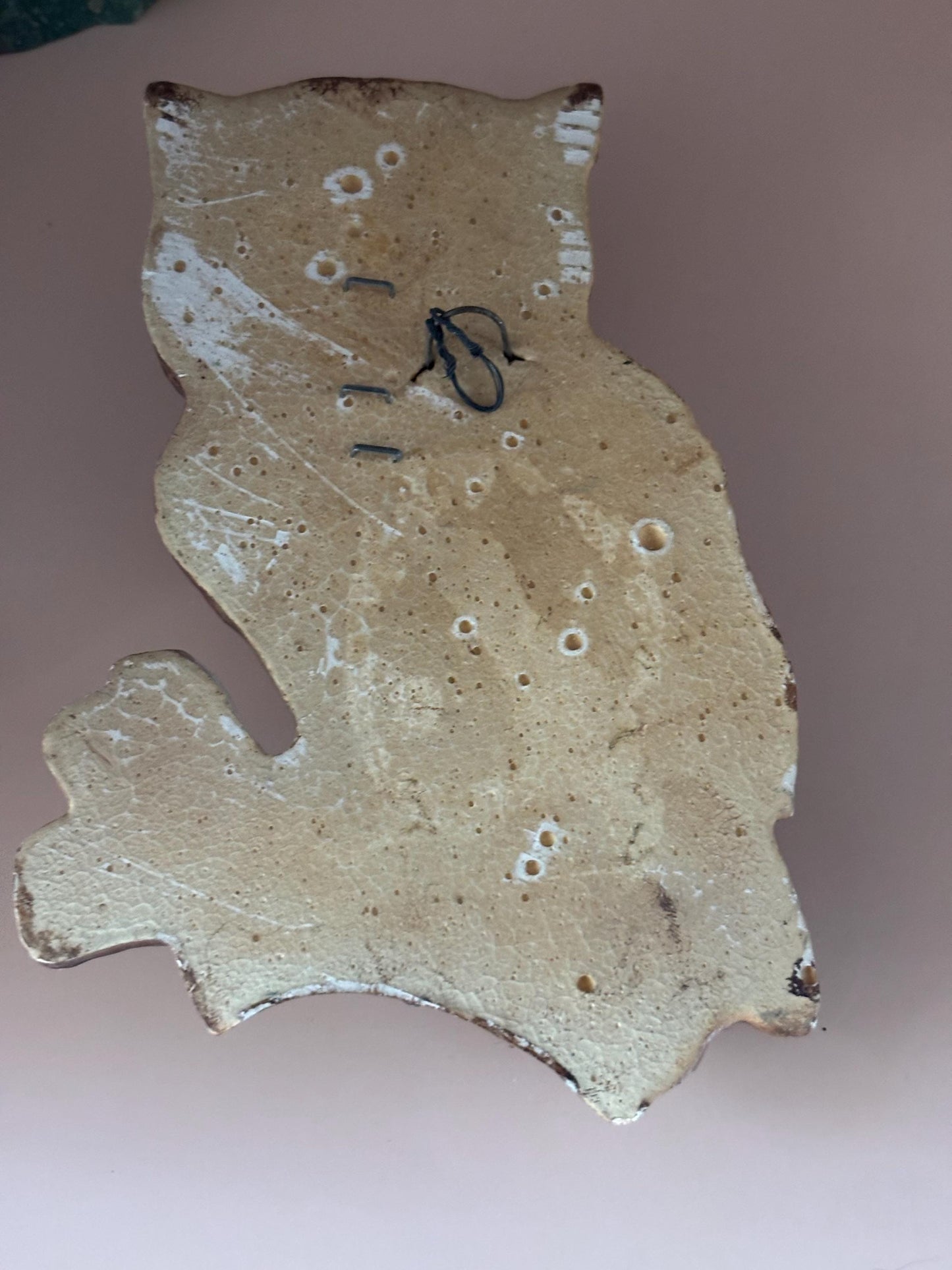 Vintage Owl Wall Hanging Lover Antiques and Vintage