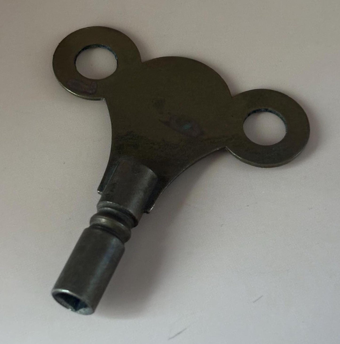 Antique Brass Winding Key England Numbered 12 Fits 3.5mm Square Winding Slot Lover Antiques and Vintage