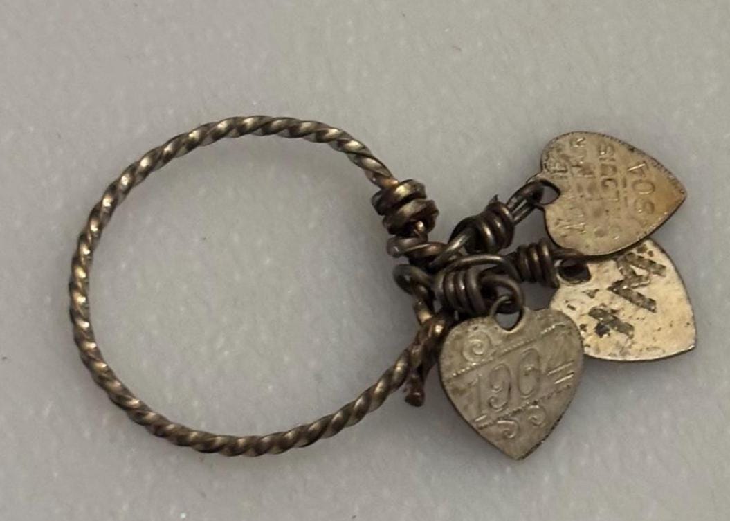 Antique Charm Ring from St. Louis Worlds Fair Lover Antiques and Vintage