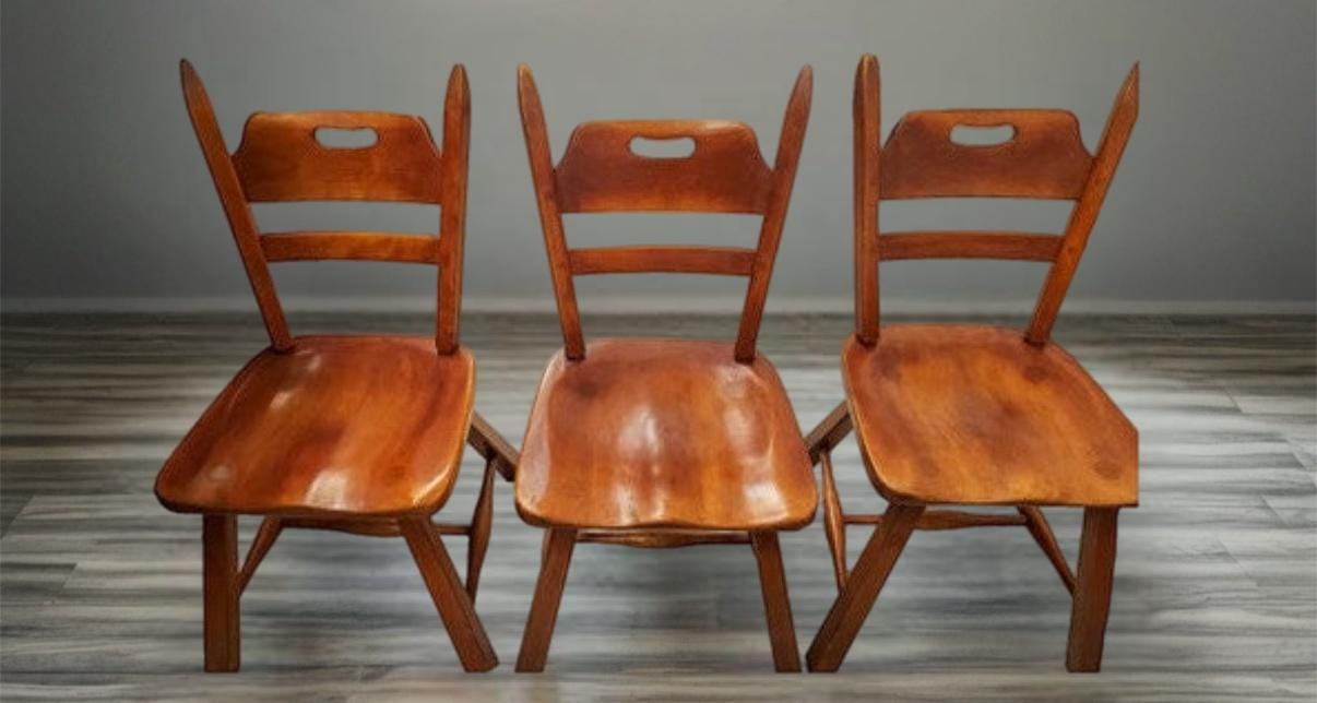 Cushman Colonial Creations Crown Back Chair No. 4-125 Side Chair Lover Antiques and Vintage