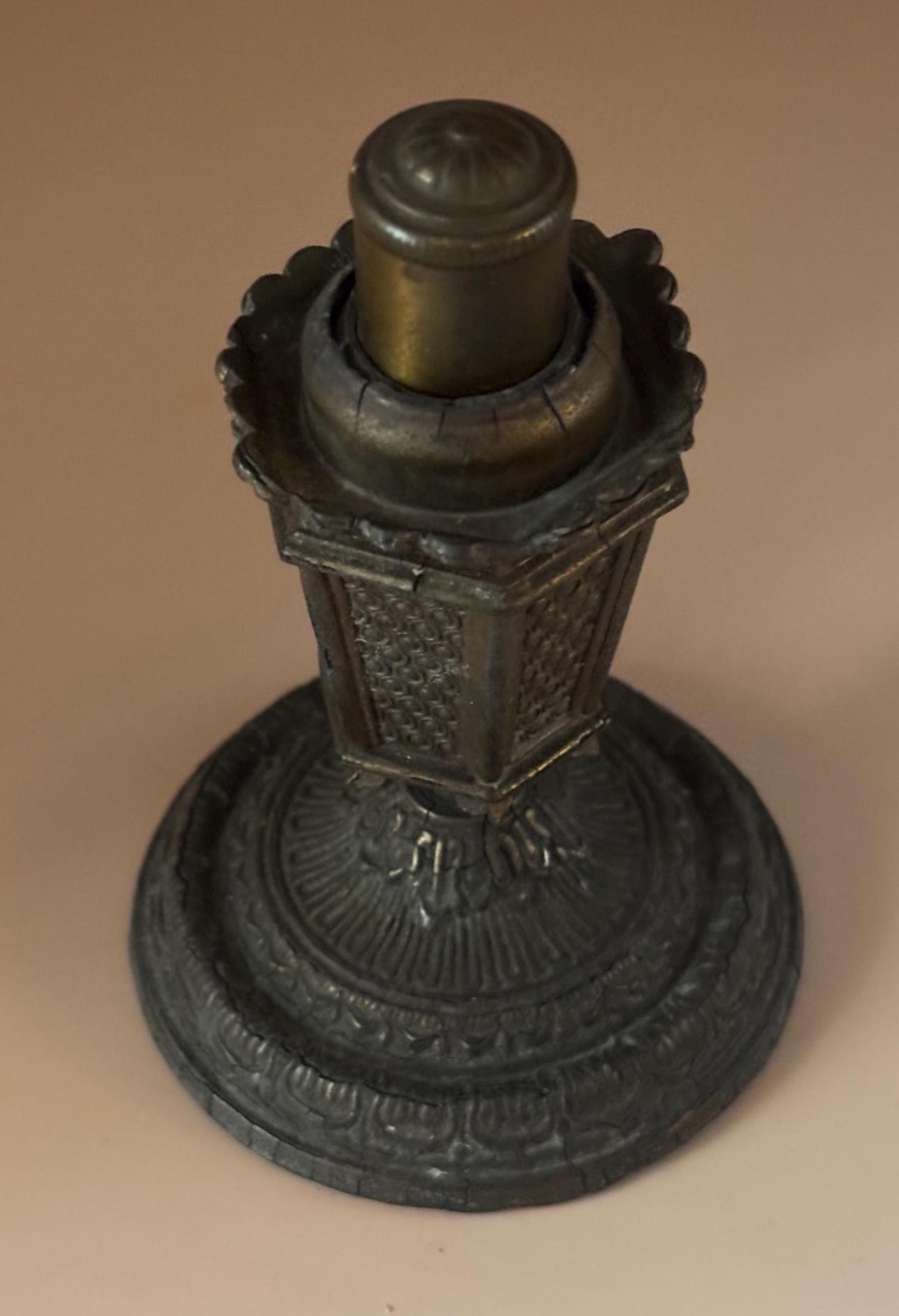 Antique Germany Brass Wick Lighter Trench Lighter Victorian Era Gifts Lover Antiques and Vintage