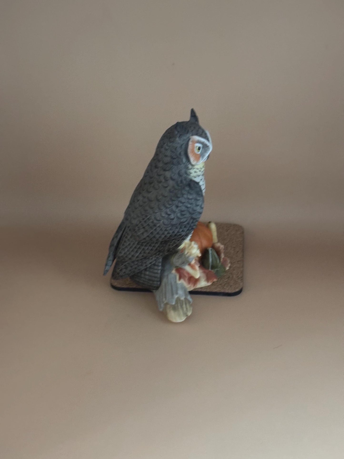 Vintage Lenox Midnight Visitor Porcelain Hand Painted American Barn Owl Bird Figurine Lover Antiques and Vintage