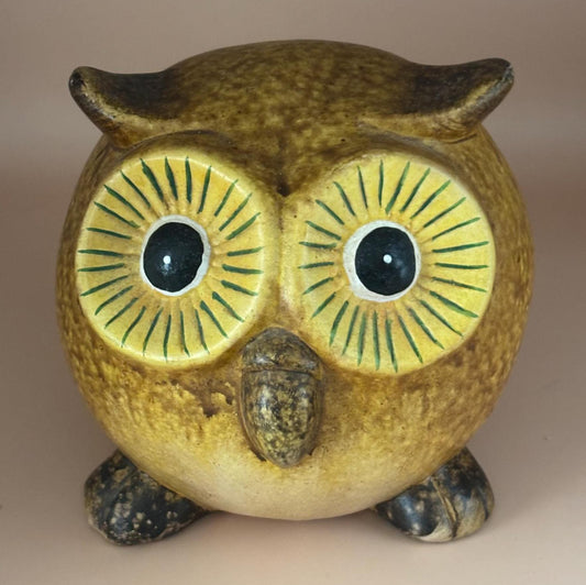 Vintage Ceramic Owl Figurine Lover Antiques and Vintage