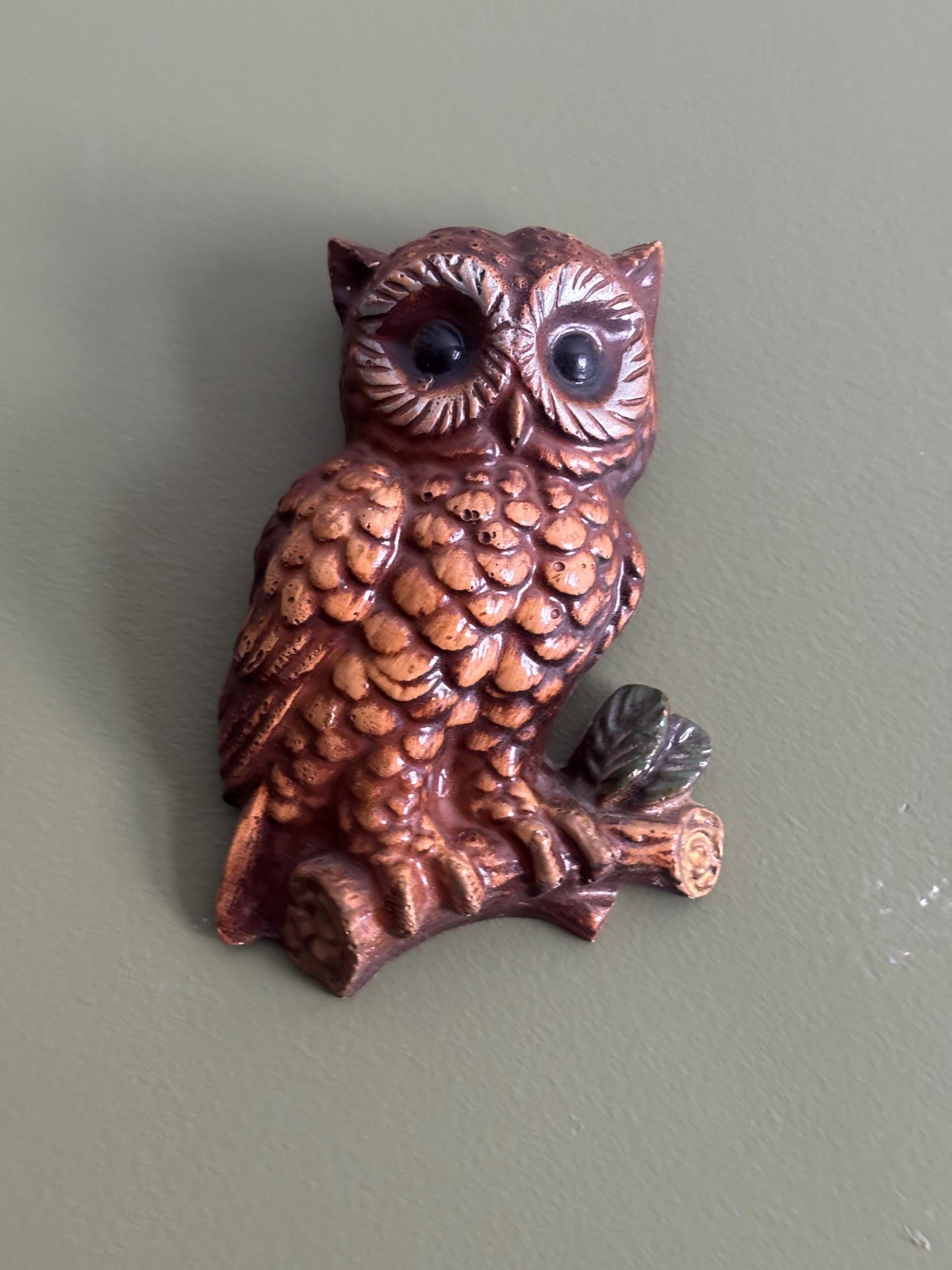 Vintage Owl Wall Hanging Lover Antiques and Vintage