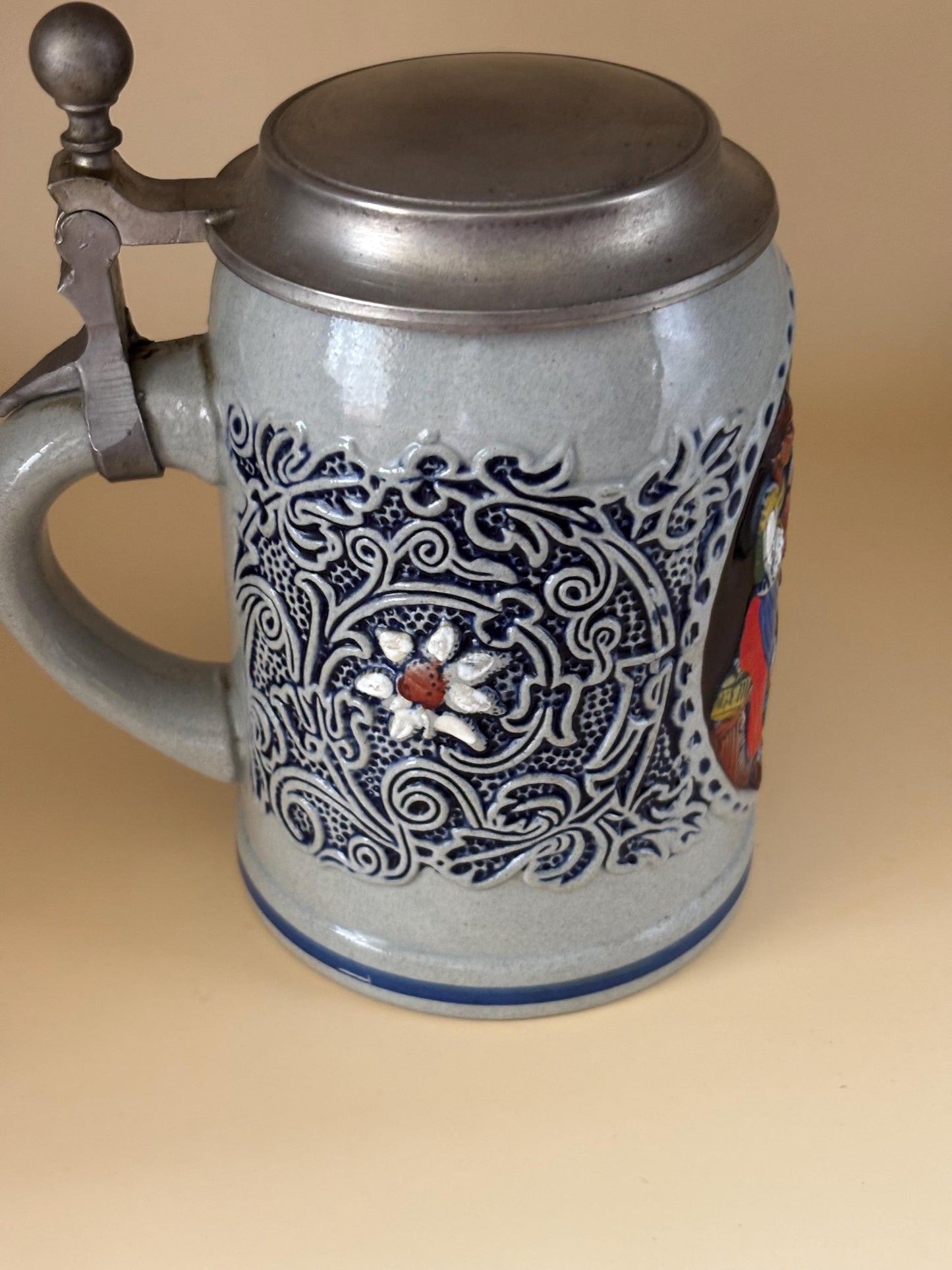 Gerz German Beer Stein Original King Number 403 RARE Stein!