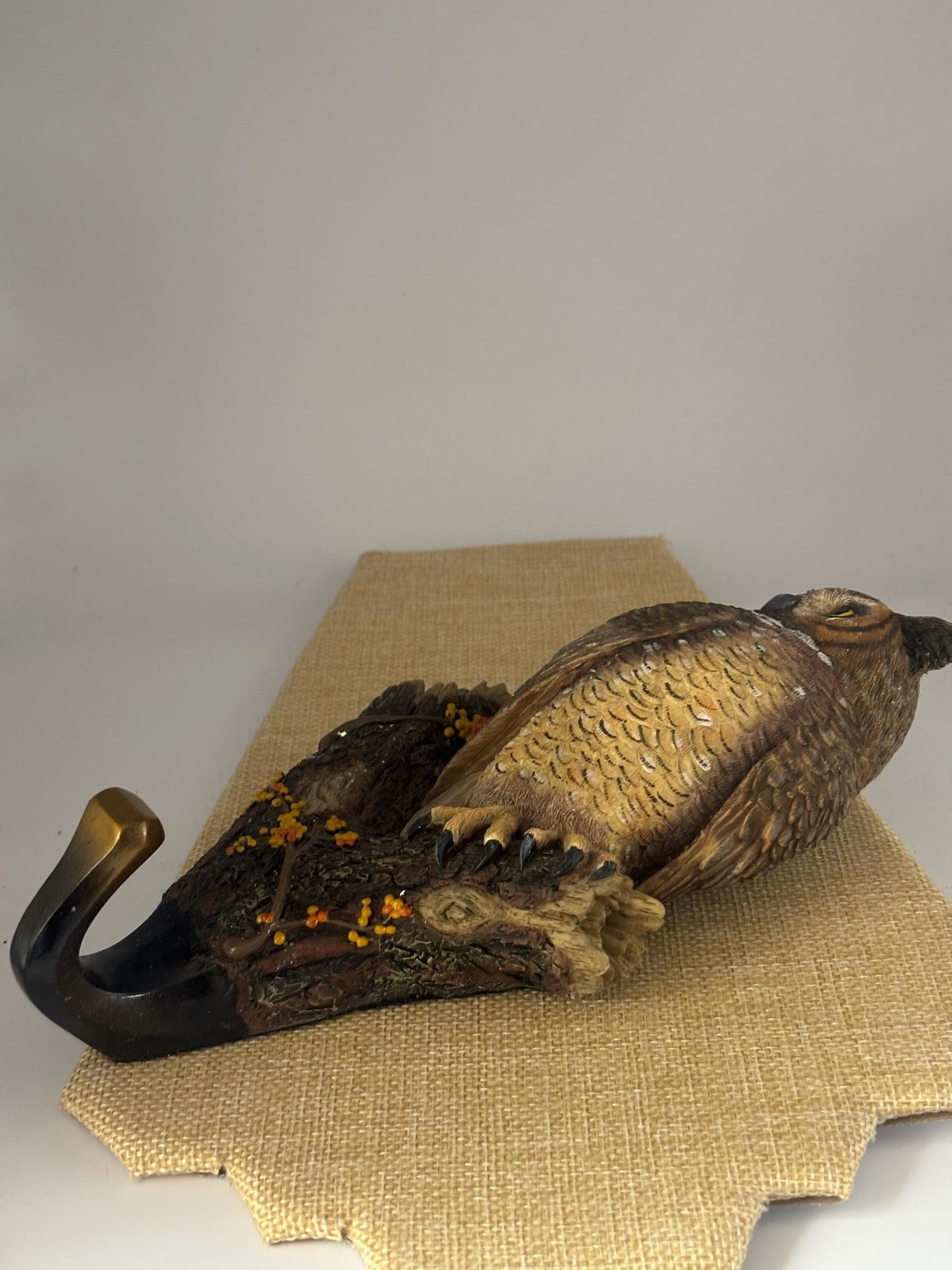 Vintage Wild Wings 2006 Wall Owl Wall Hook Lover Antiques and Vintage