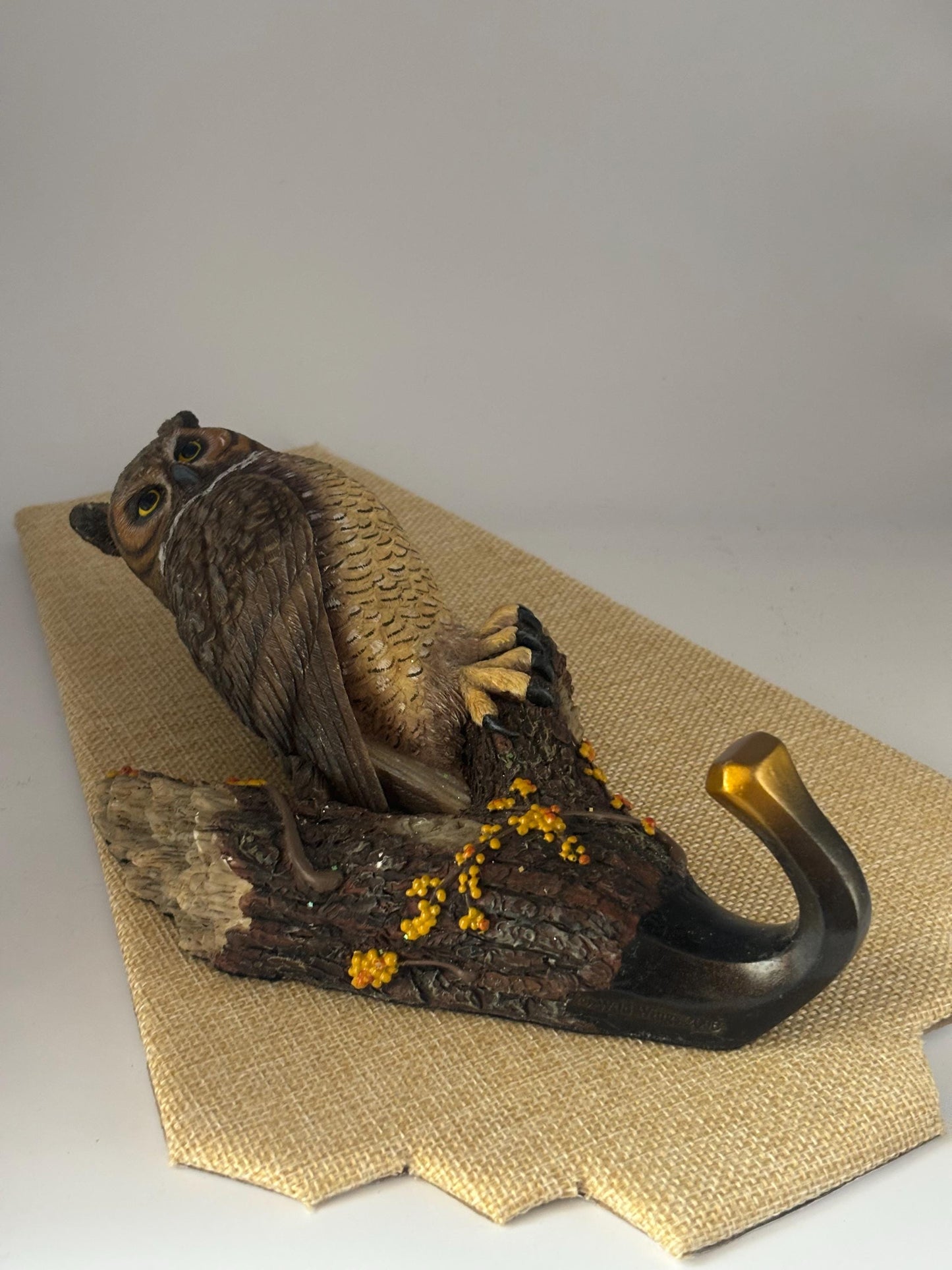 Vintage Wild Wings 2006 Wall Owl Wall Hook Lover Antiques and Vintage