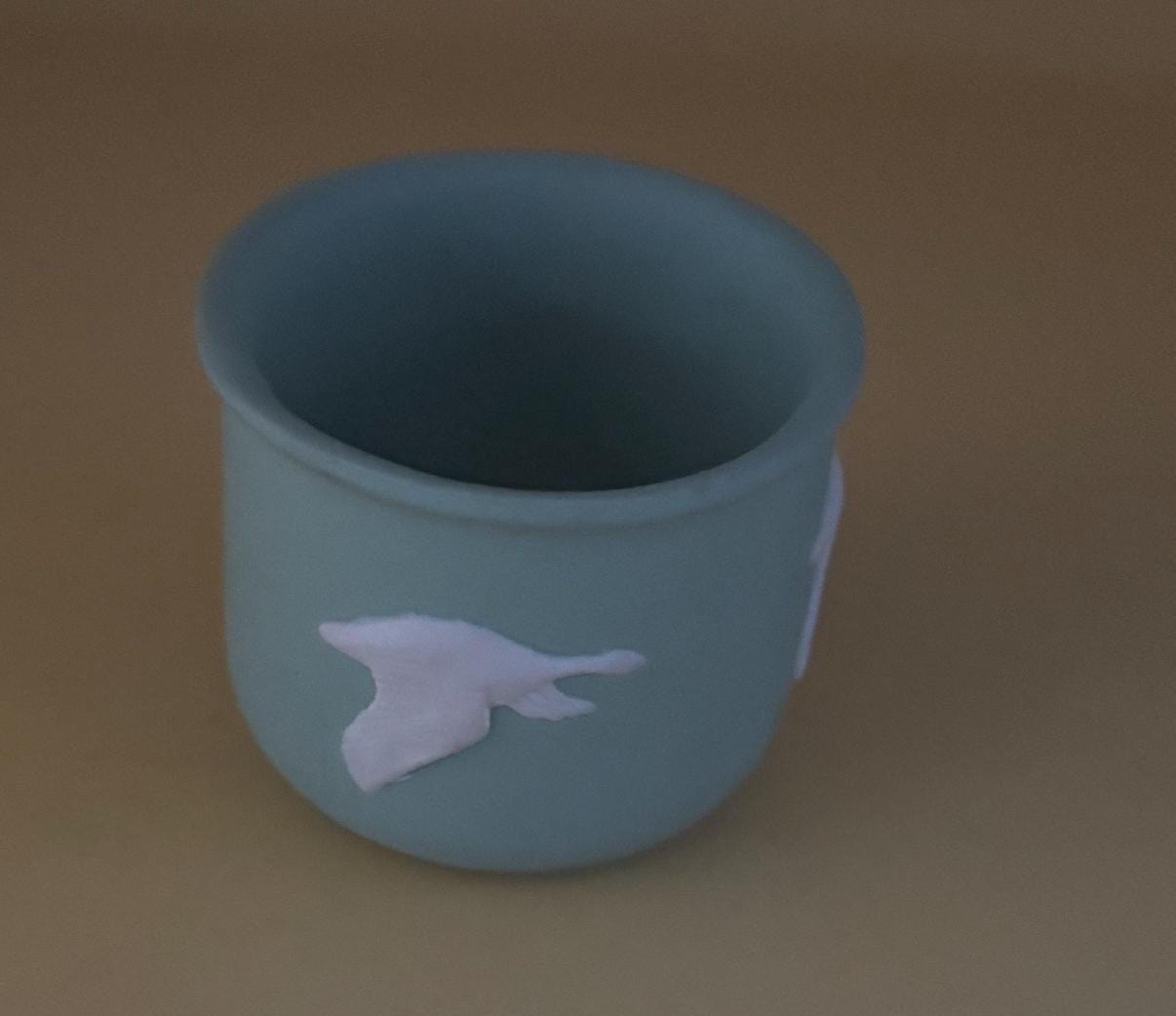 Vintage Green Pottery Planter or Votive Holder Lover Antiques and Vintage
