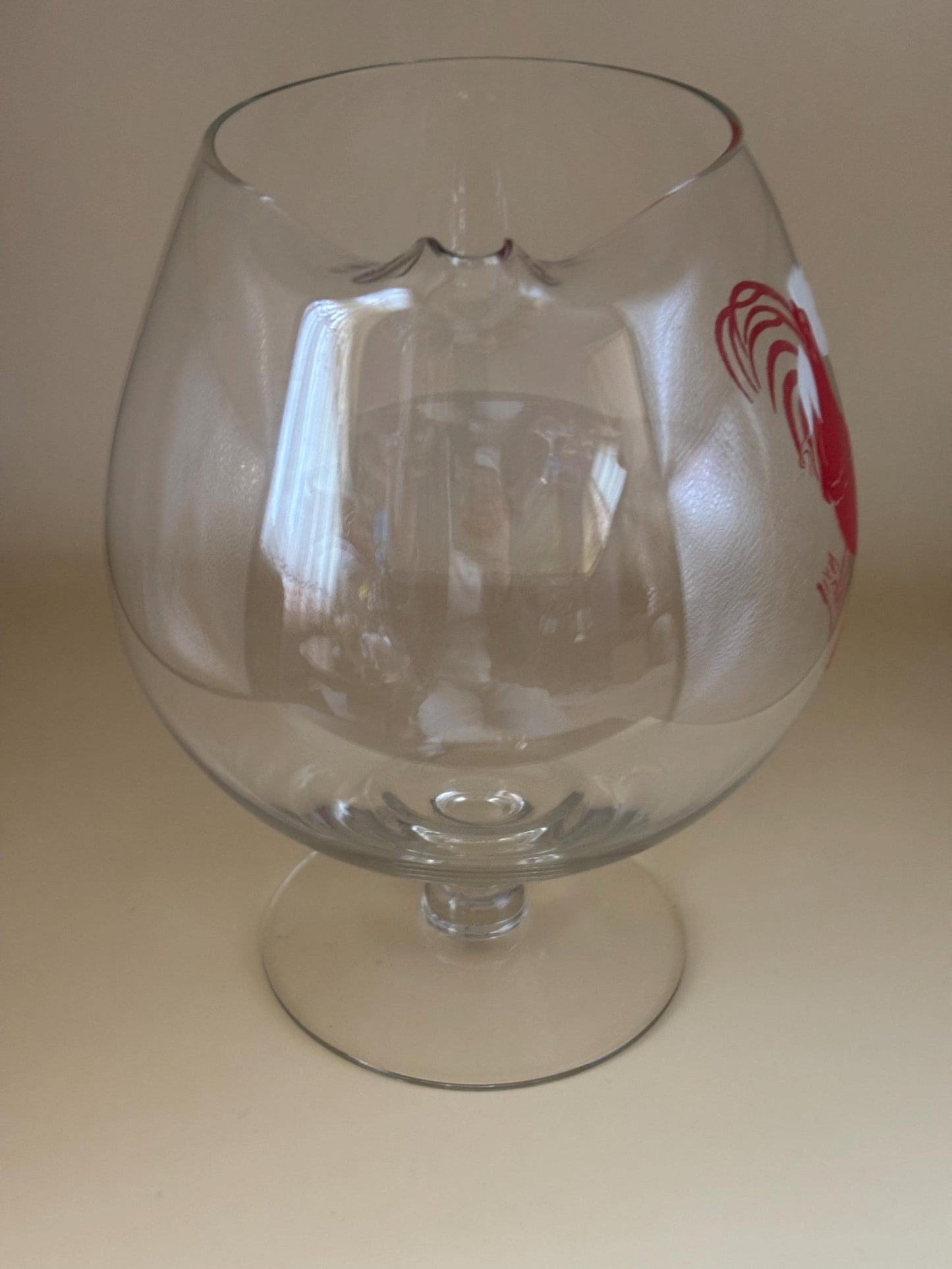 Vintage Red Rooster Glass Pitcher Rare Rooster Gift Lover Antiques and Vintage