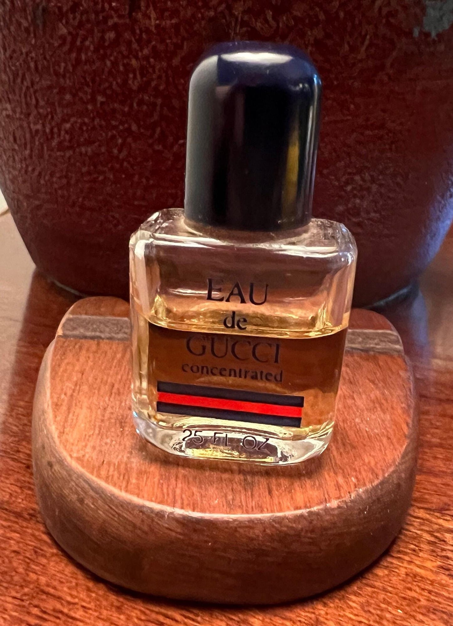 Vintage Eau De Gucci Concentrated Miniature Perfume, Mini Fragrances, Lover Antiques and Vintage