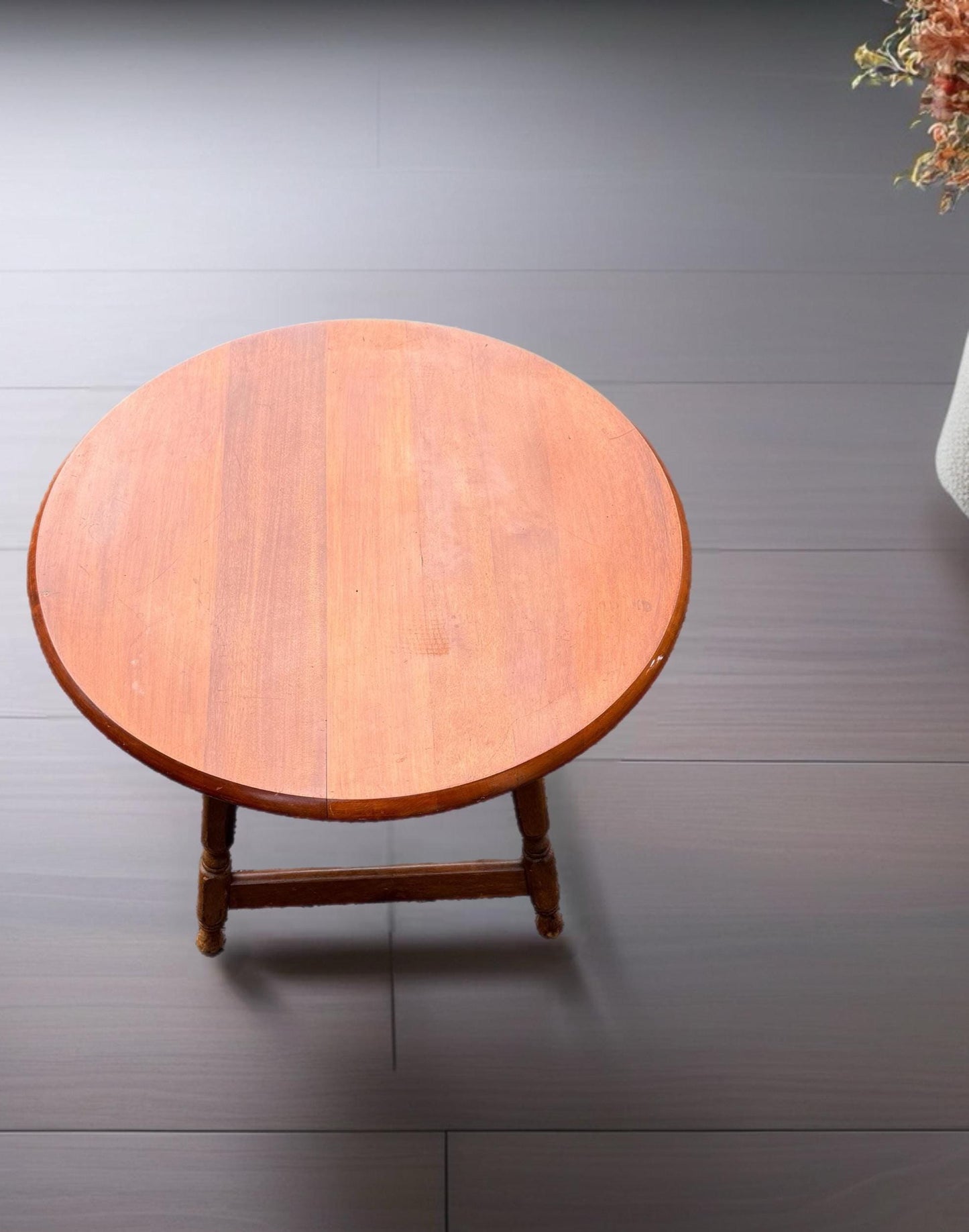 Vintage Maple Table Rustic Accent Piece Lover Antiques and Vintage
