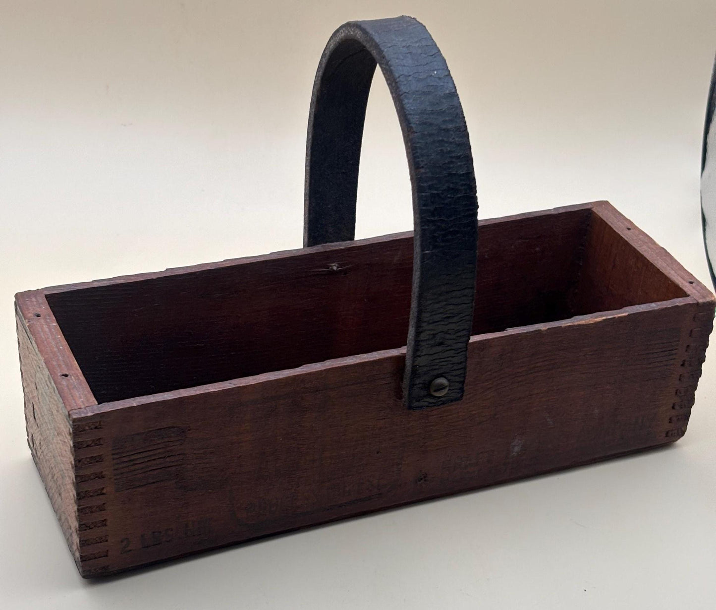 Vintage Wooden Box American Cheese Box Dove Tailed Wood Box Lover Antiques and Vintage