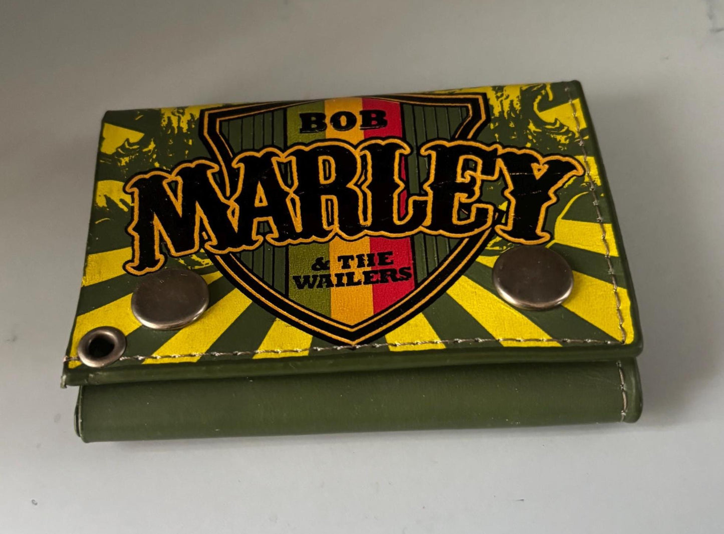 Vintage Bob Marley Wallet Lover Antiques and Vintage
