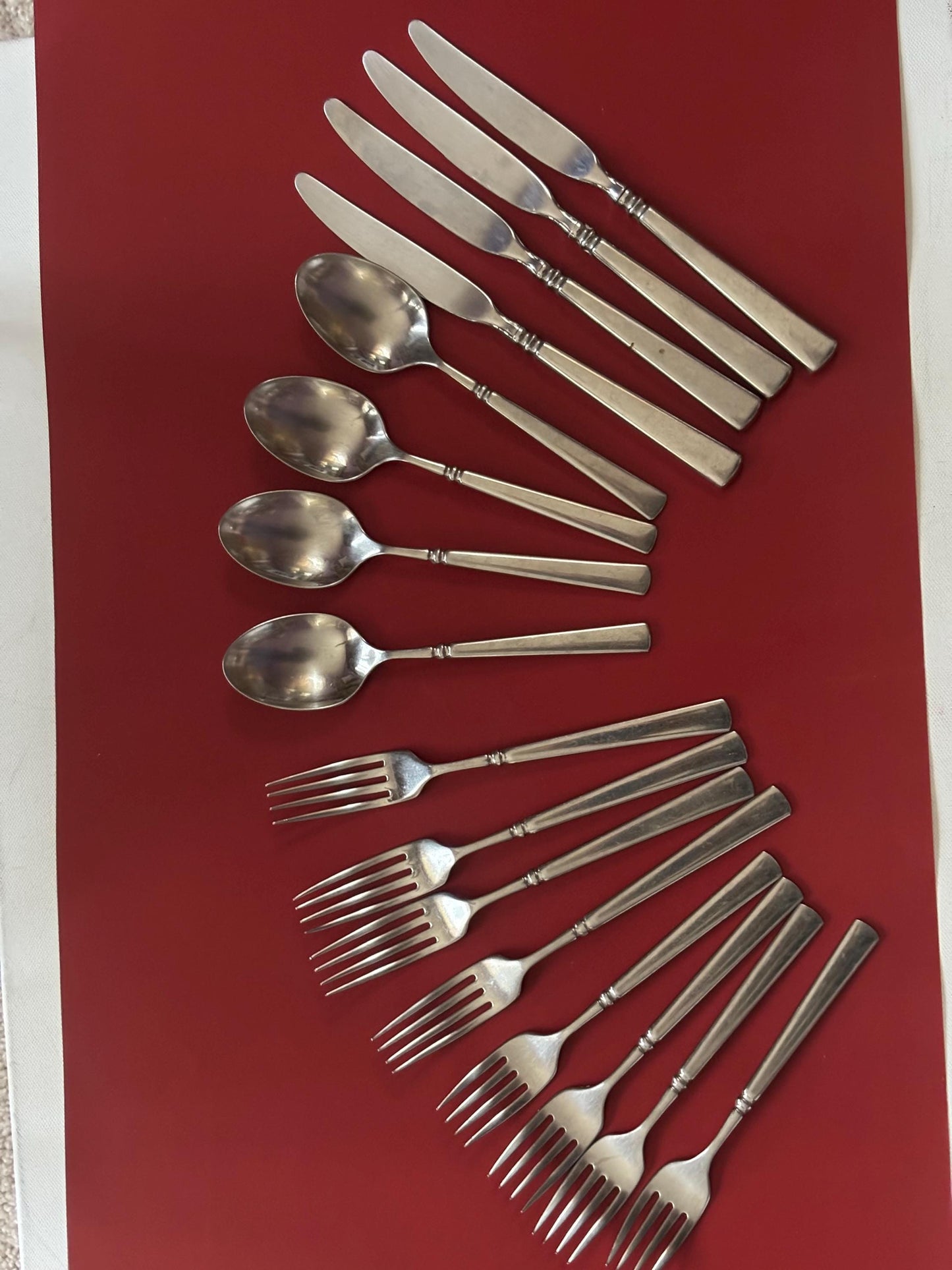 Vintage Set of Silverware Utensils Lover Antiques and Vintage