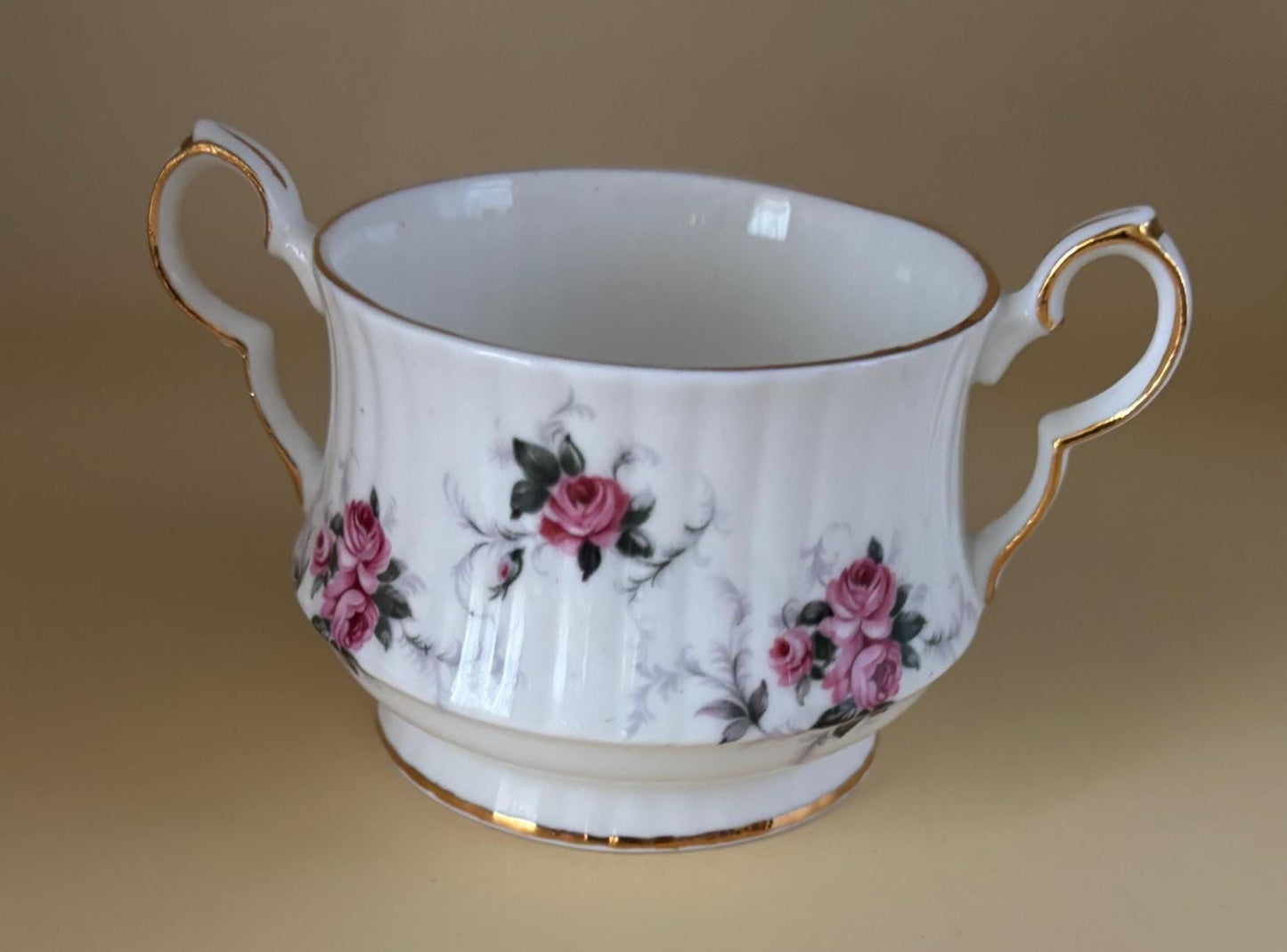 Vintage Princess House Sugar Bowl Hammersley Fine Bone China Made in England Lover Antiques and Vintage