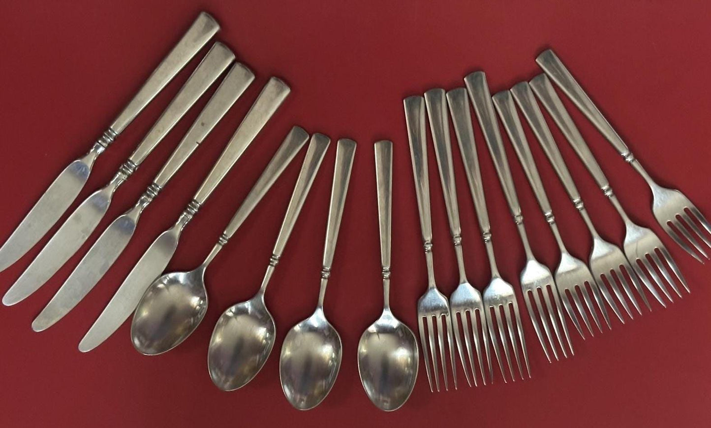 Vintage Set of Silverware Utensils Lover Antiques and Vintage