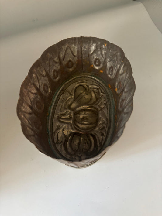 Antique Copper Food Mold #10 Lover Antiques and Vintage