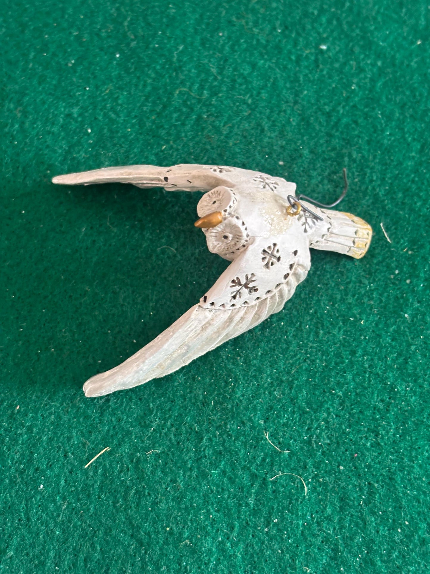 Vintage Hand Carved Flying Owl Lover Antiques and Vintage