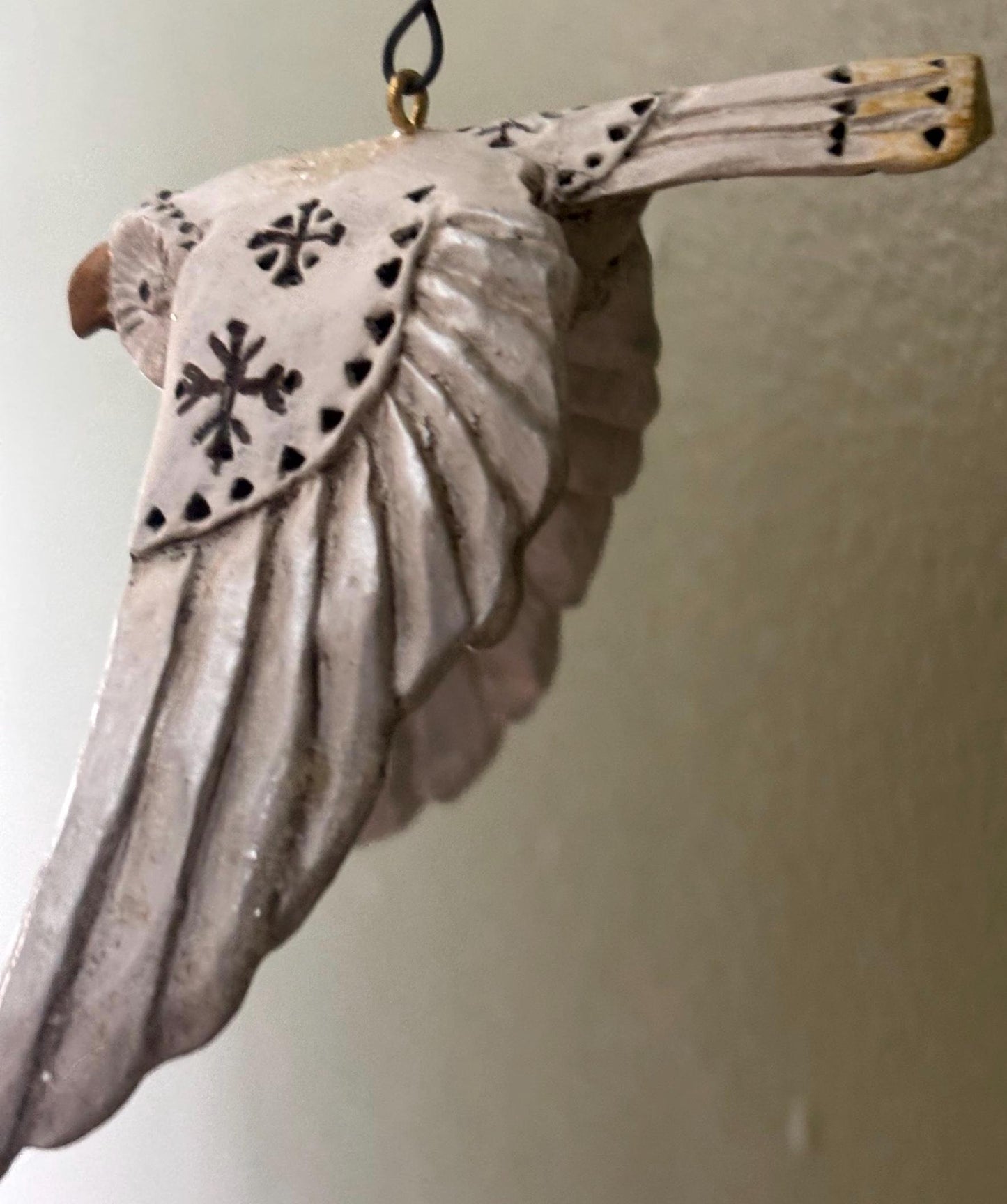 Vintage Hand Carved Flying Owl Lover Antiques and Vintage