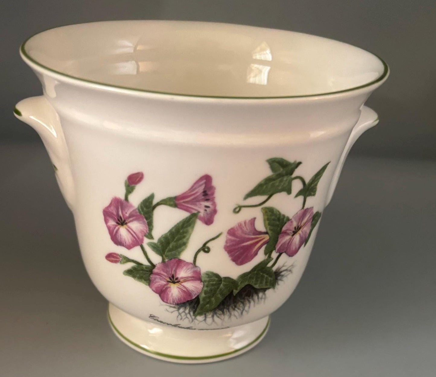 Vintage Ceramic Hand Painted Planter Lane End Fine Bone China England Floral Design Lover Antiques and Vintage