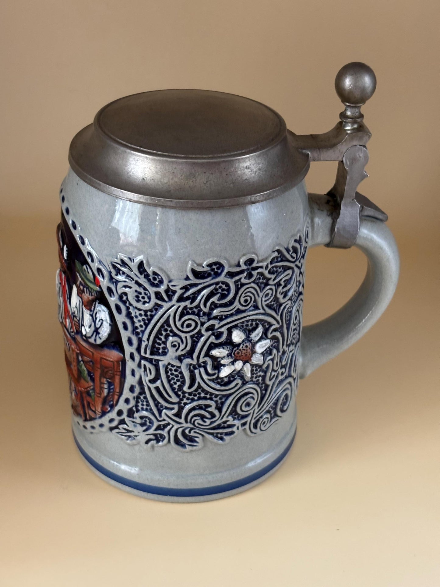 Gerz German Beer Stein Original King Number 403 RARE Stein!