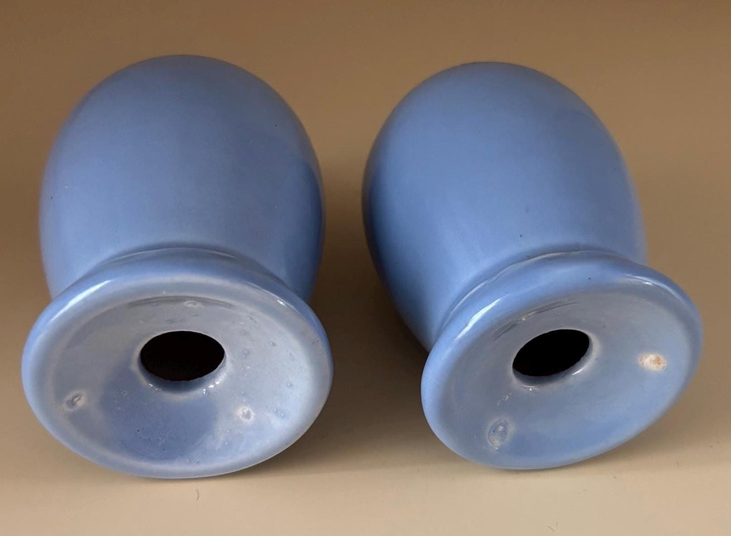 Vintage Hager Blue Salt & Pepper Shakers Lover Antiques and Vintage