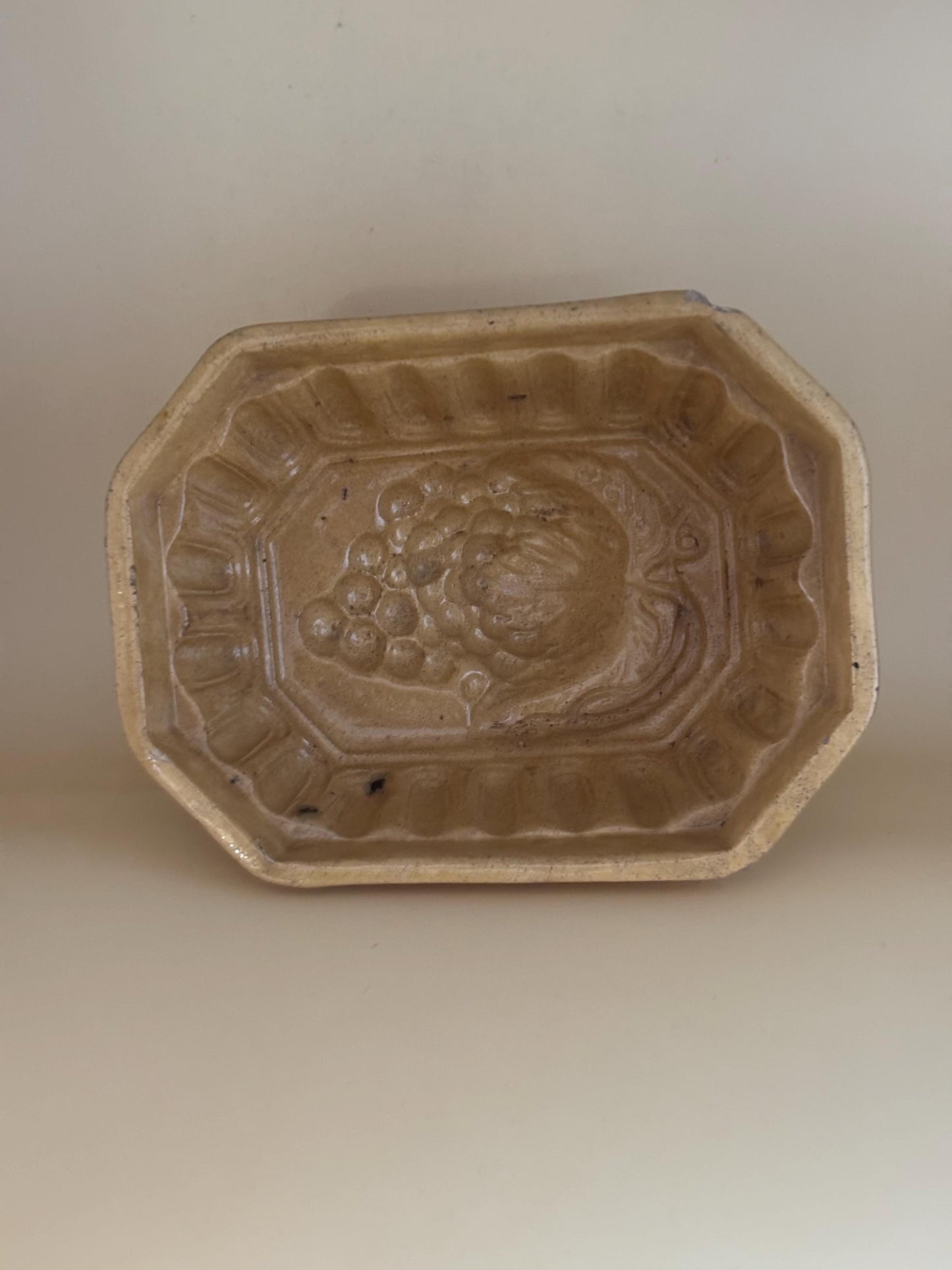 Antique Yellow Ware Food Mold 1800s Lover Antiques and Vintage