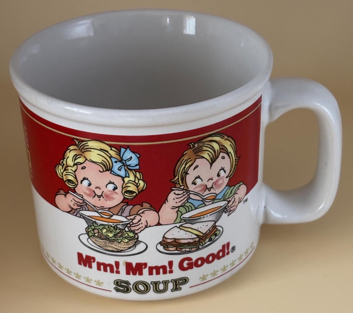 Vintage Campbell Soup Large Mug Lover Antiques and Vintage