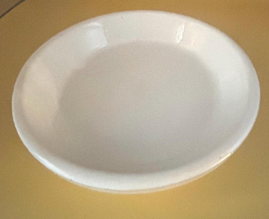 Vintage Milk Glass Pie Dish Glass Pie Plate Lover Antiques and Vintage