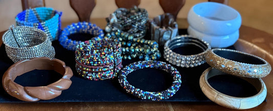 Collection of 16 Vintage Bracelets Bulk Jewelry Lover Antiques and Vintage