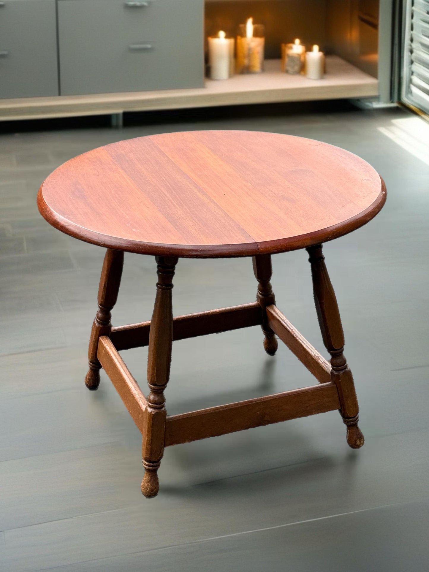 Vintage Maple Table Rustic Accent Piece Lover Antiques and Vintage