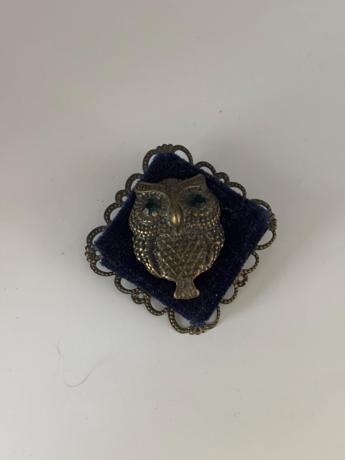 Vintage Owl Pin Brooch Lover Antiques and Vintage