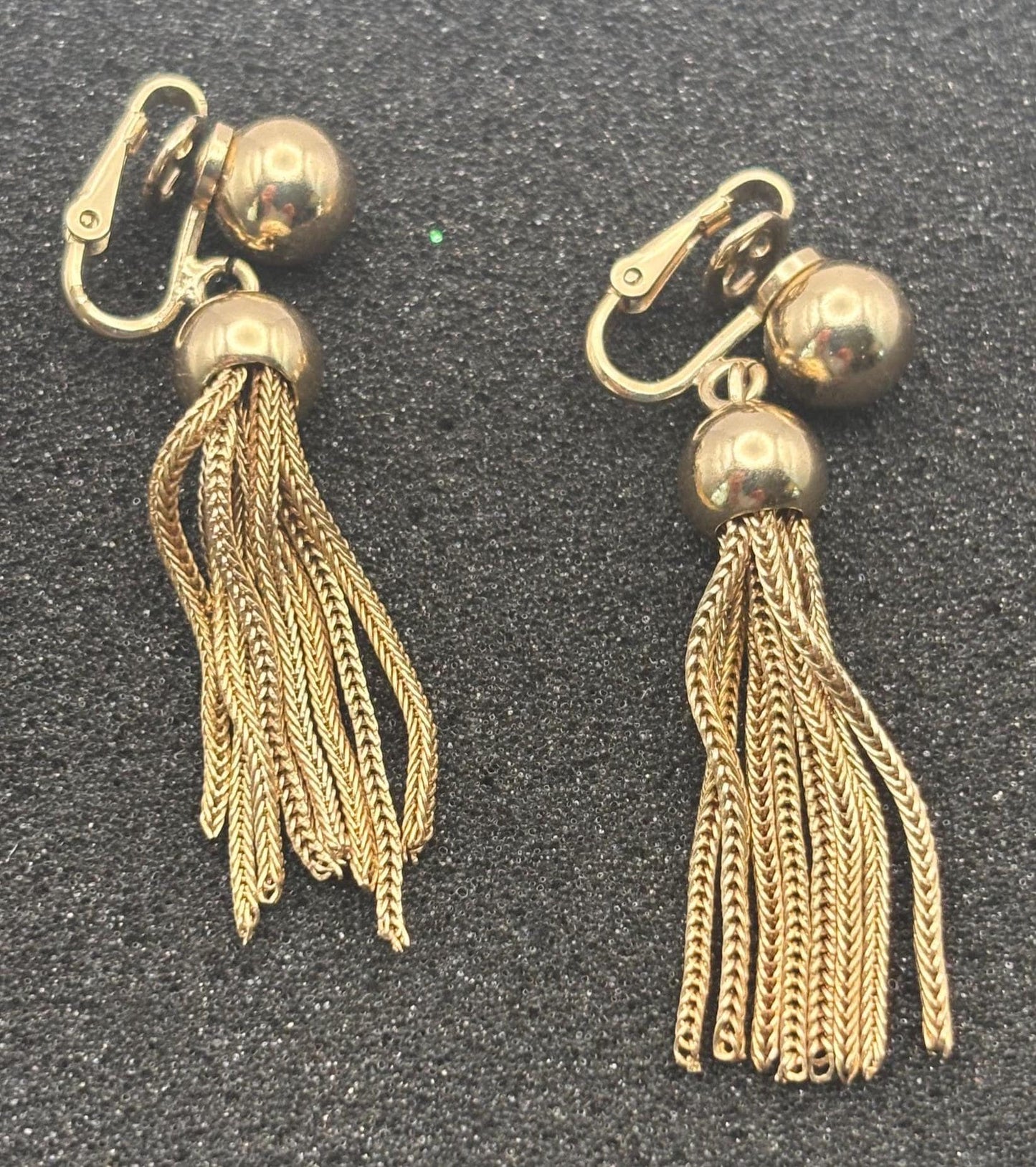 Vintage Shag Dangle Earrings Lover Antiques and Vintage