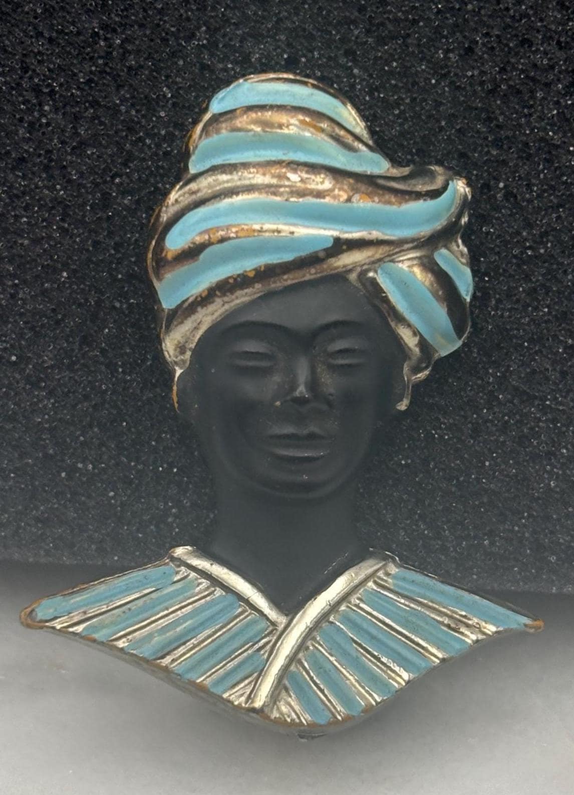 Vintage Blackamoor Brooch African American Jewelry Lover Antiques and Vintage