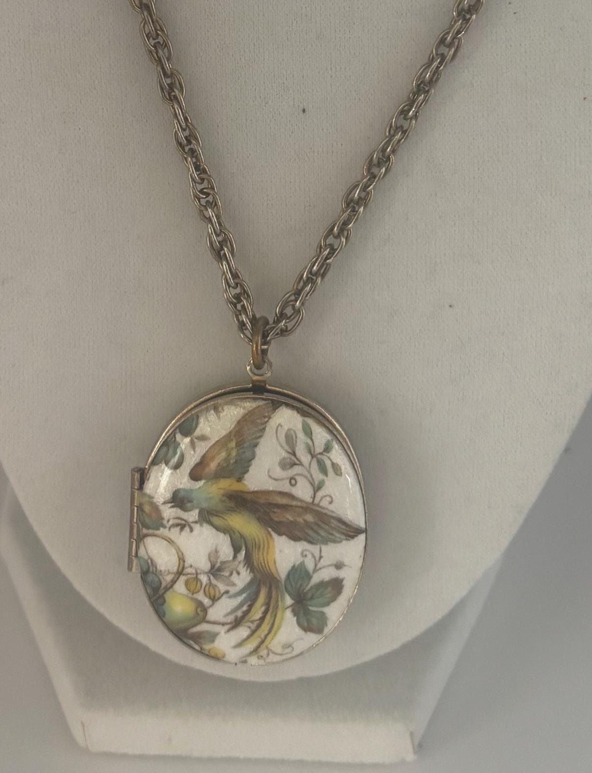 Vintage Blue & White Flower and Bead Necklace Necklace Unique Gifts Galore at Lover Antiques and Vintage