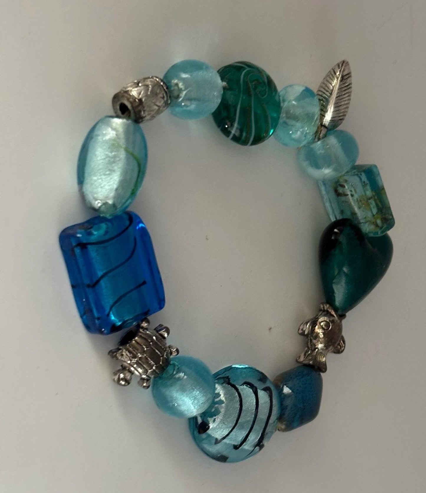 Vintage Avon Blue Sea Bracelet Lover Antiques and Vintage