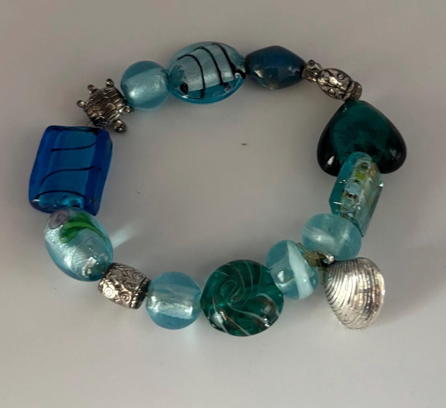 Vintage Avon Blue Sea Bracelet Lover Antiques and Vintage