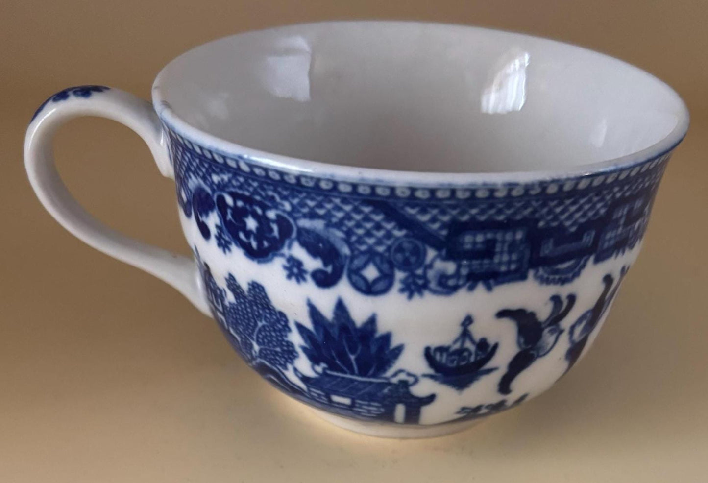 Antique Blue Willow Cup Made in Japan Lover Antiques and Vintage