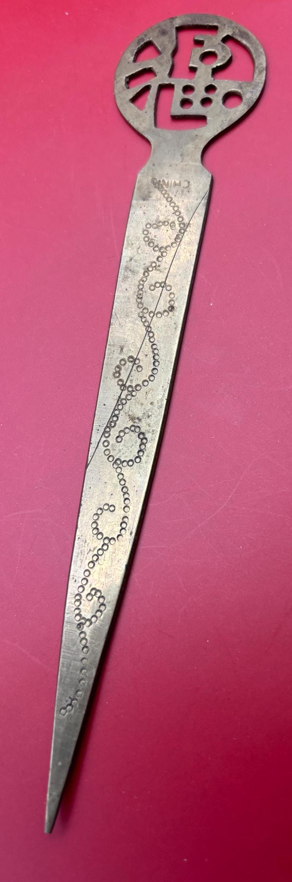 Vintage Brass Letter Opener Eagle Lover Antiques and Vintage