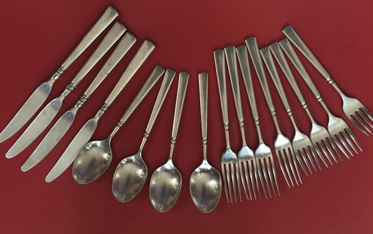 Vintage Set of Silverware Utensils Lover Antiques and Vintage