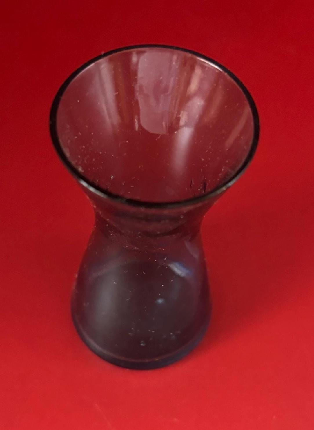 Vintage Blue Glass Vase Lover Antiques and Vintage